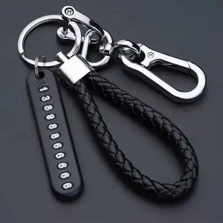 Anti-lost keychain with Mobile Number